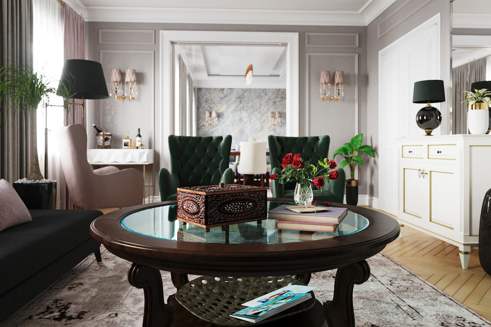 Обложка проекта: Гостиная для семьи