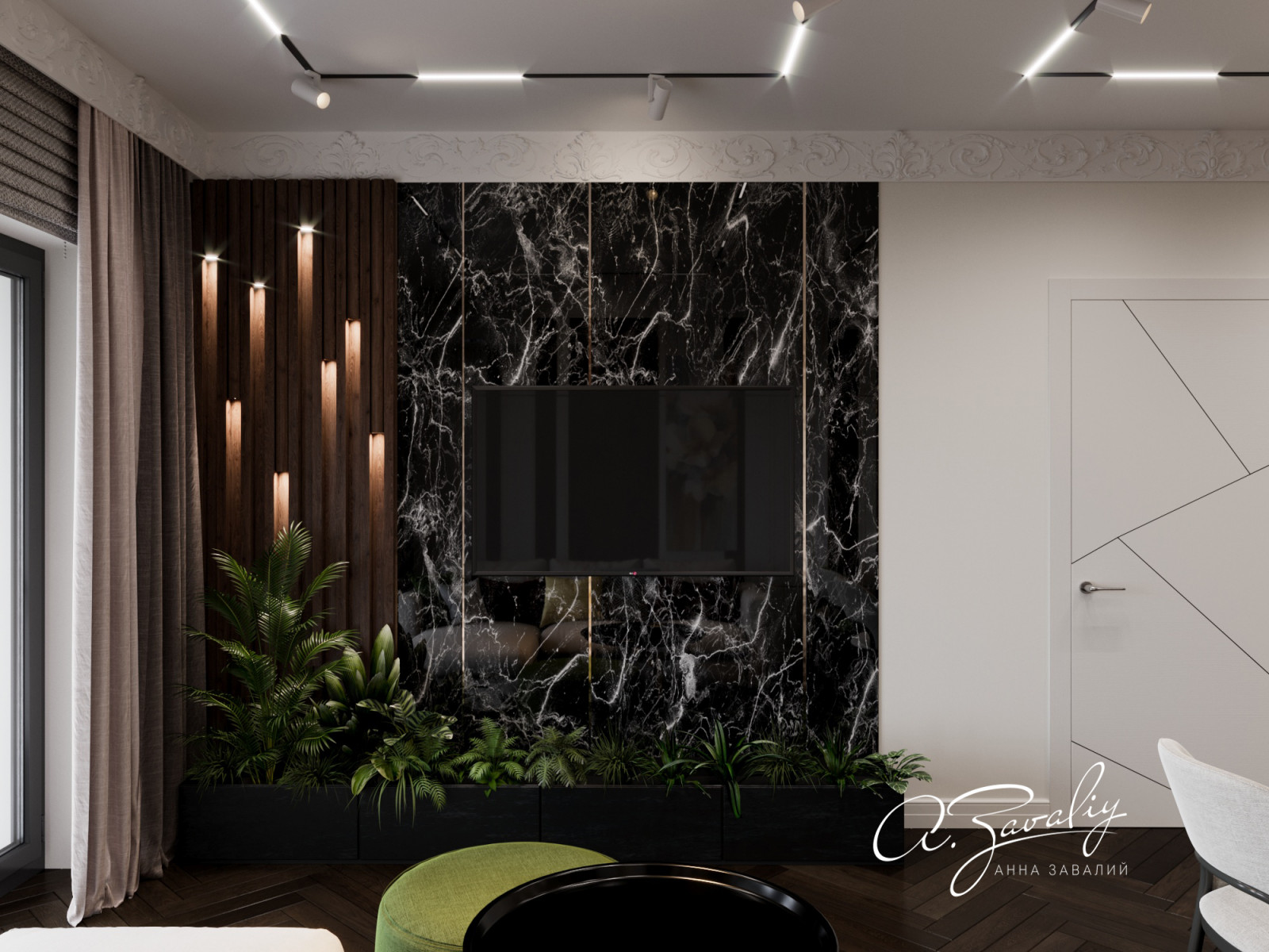 Кухня-гостиная