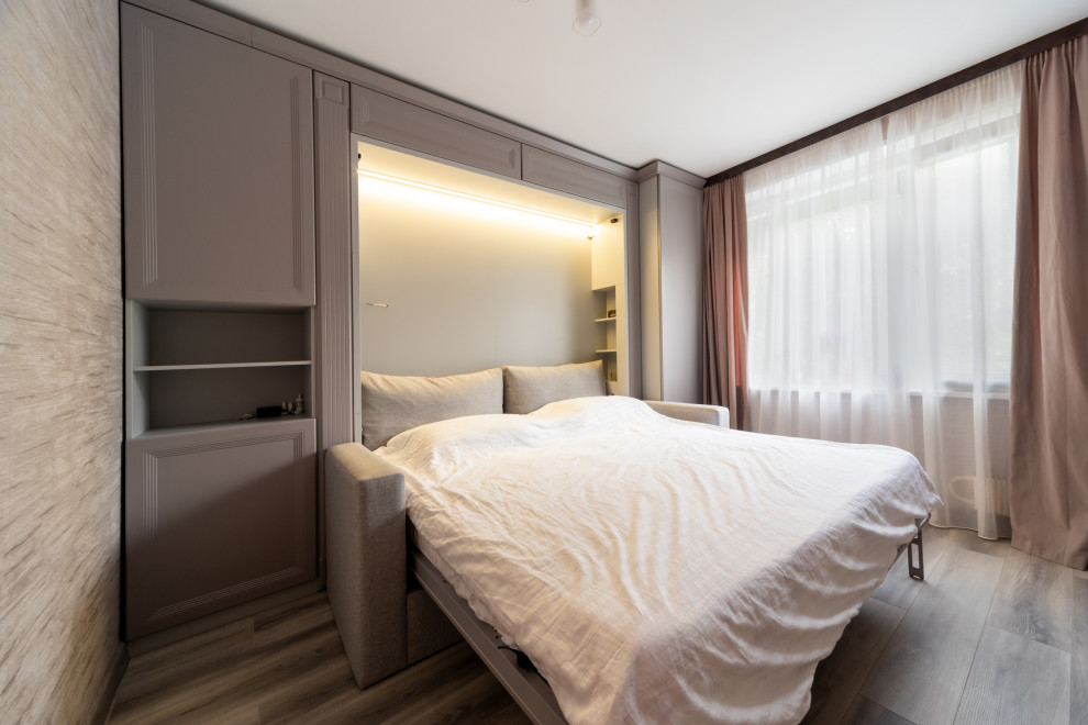 Шкаф кровать трансформер в классическом стиле