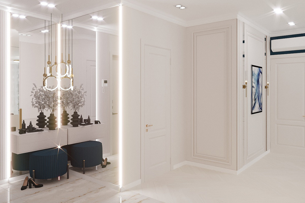 3х комнатная квартира в неоклассике ЖК WillTower