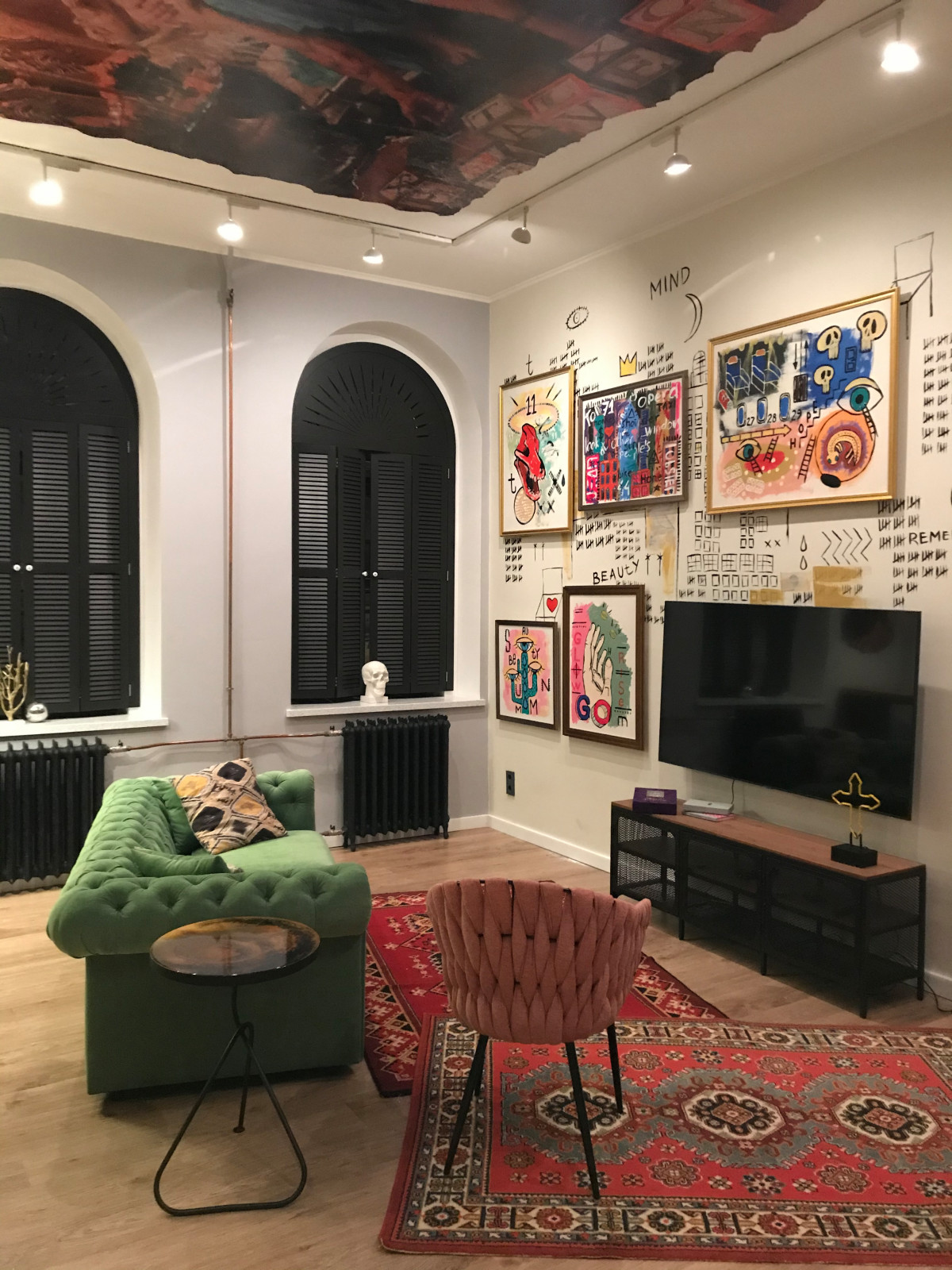 Хоумстейджинг гостиной