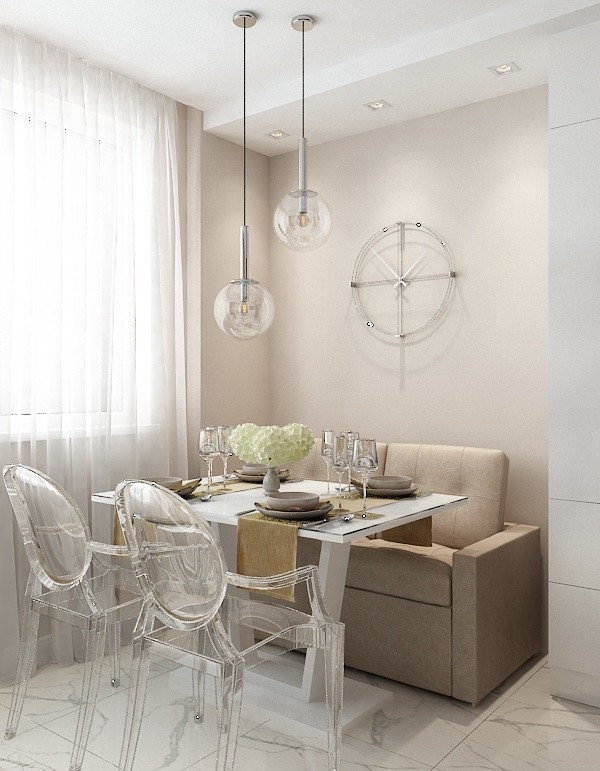 Кухня минимализм 10 кв.м.