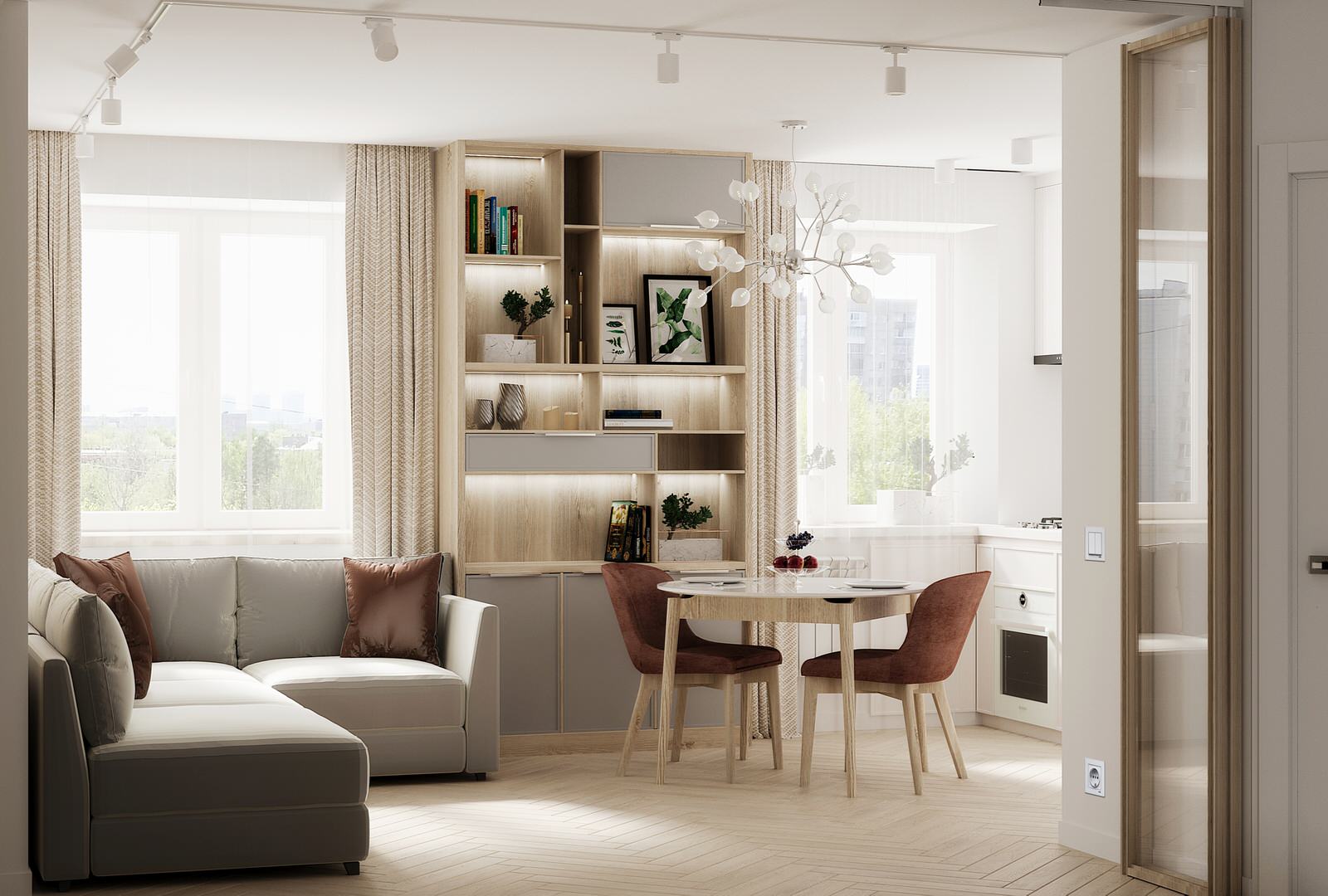 Модернизм с нотками скандинавского стиля