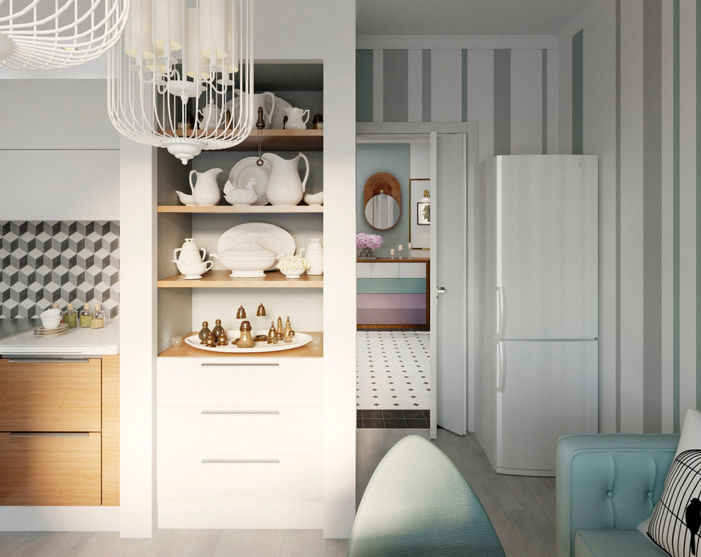 Дизайн-проект однокомнатной квартиры в Москве