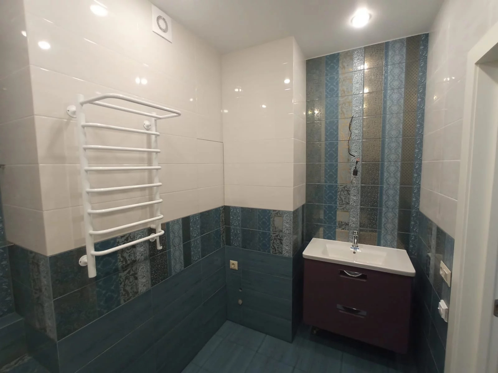 Ремонт квартиры в стиле Ретро, темные тона, 82 кв.м.