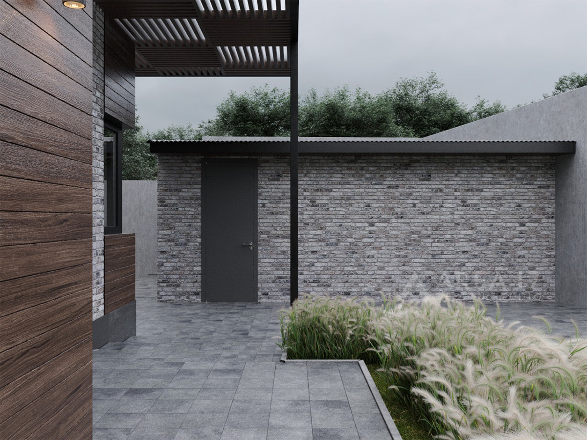 Эскизный проект дома, Весенняя