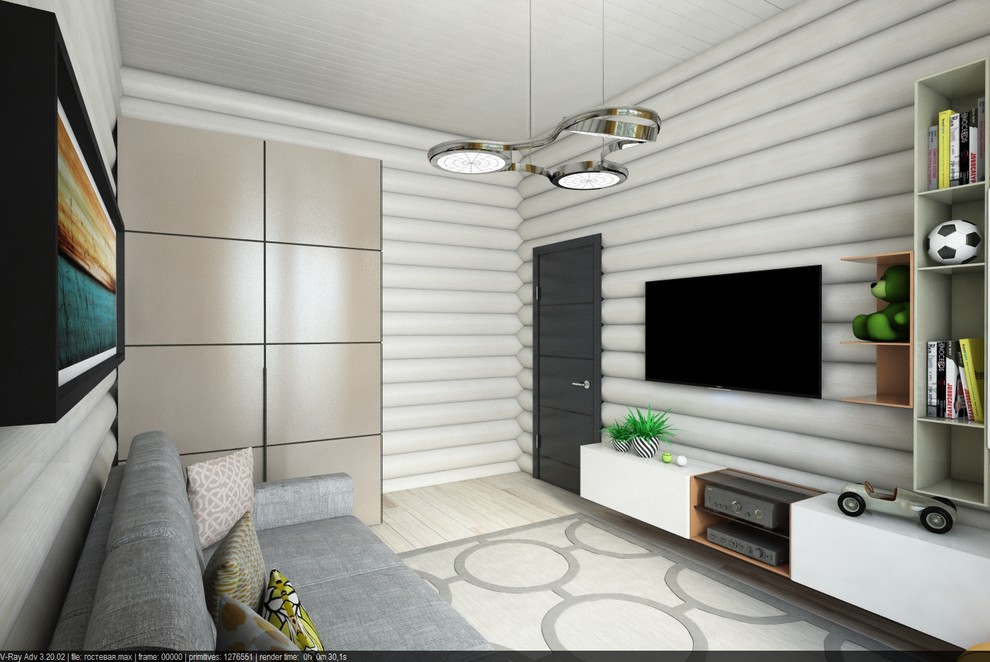 Сруб в современном стиле