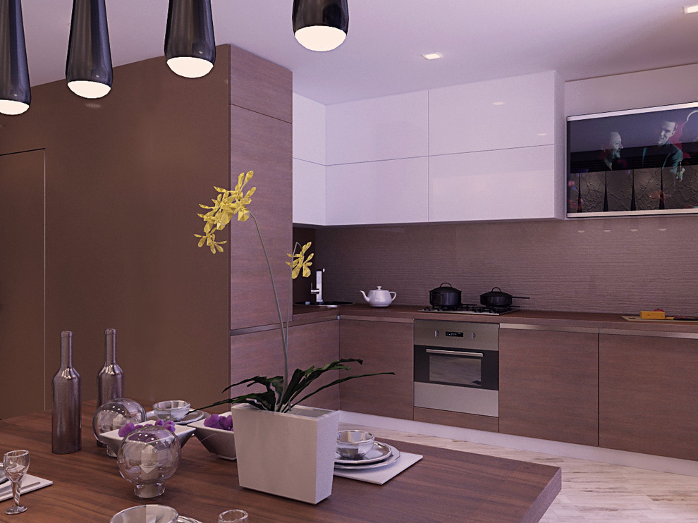 Лофт и минимализм в одной квартире