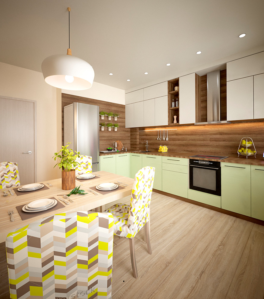 Обложка проекта: Дизайн-проект квартиры для семьи из 4-х человек