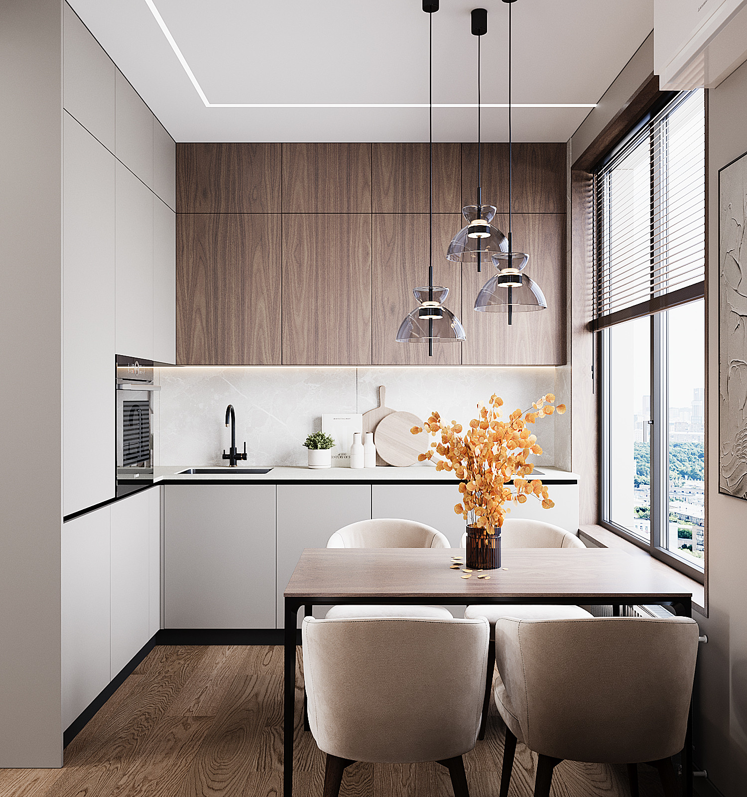 ЖК LEVEL Нагатинский, 1-к квартира 45 кв.м