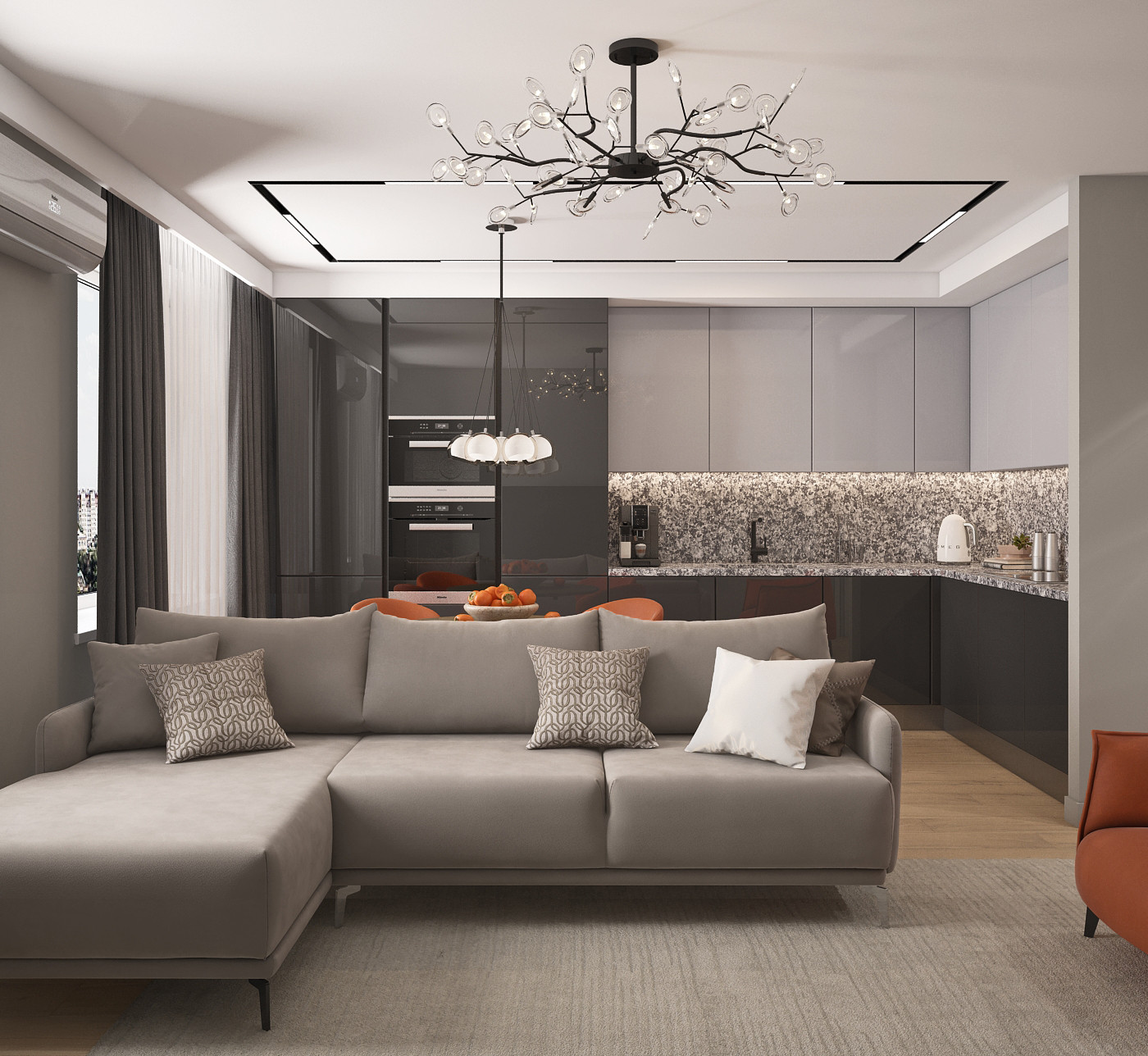 Квартира с двумя детскими для мальчиков