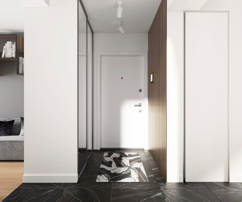 Обложка проекта: Дизайн-проект четырехкомнатной квартиры с перепланировкой