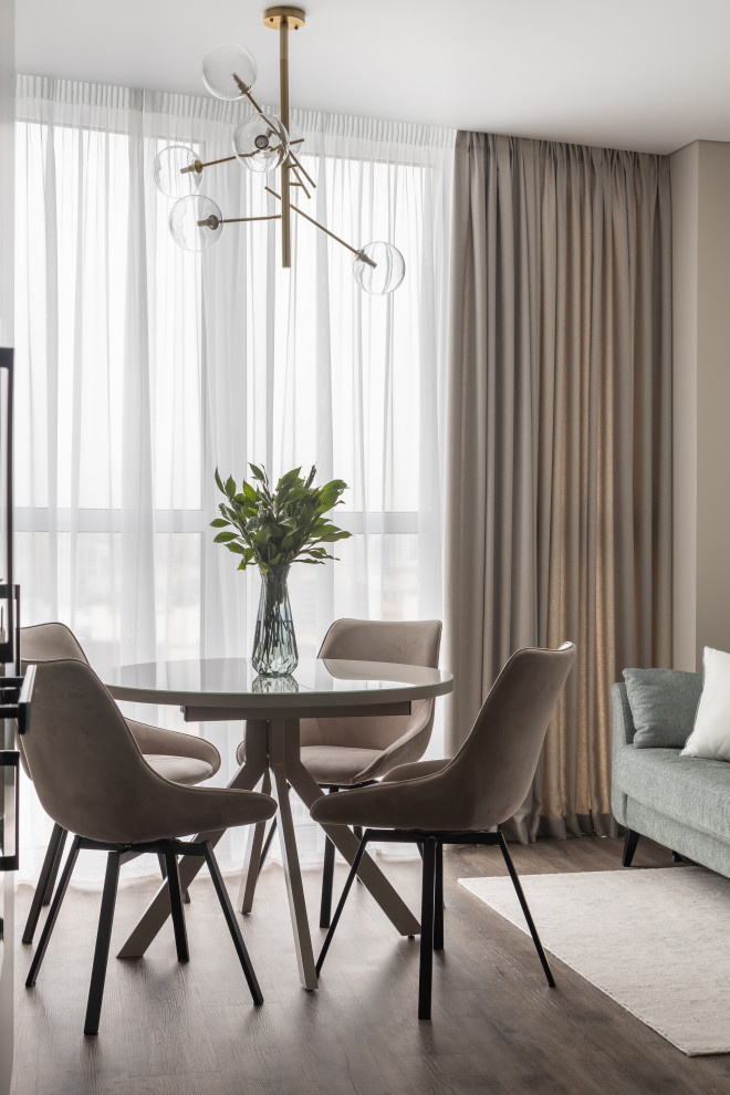 Обложка проекта: Интерьер квартиры в Приморском районе Санкт-Петербурга с видом на Лахта Центр