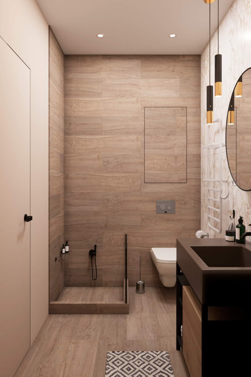 Квартира 200 м² у парка Царицыно (1 этаж)