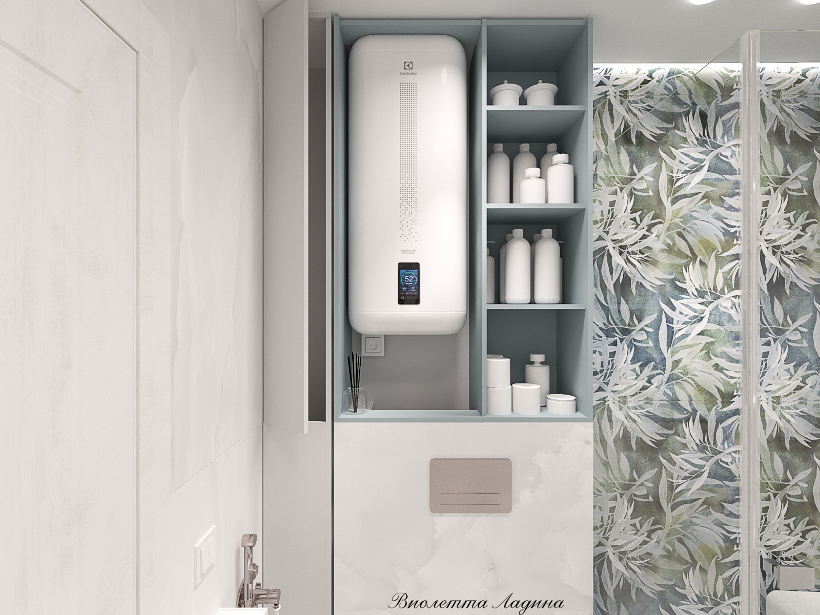 Квартира  в светлых тонах.. Двушка.