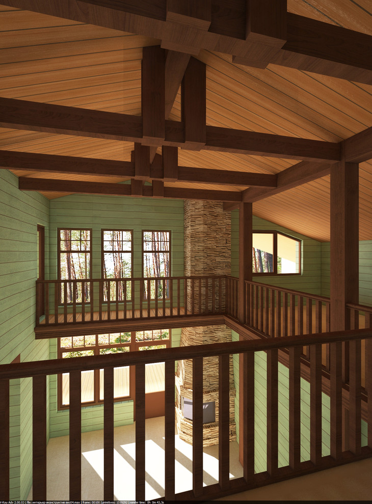 Обложка проекта: Коттедж в стиле Шале