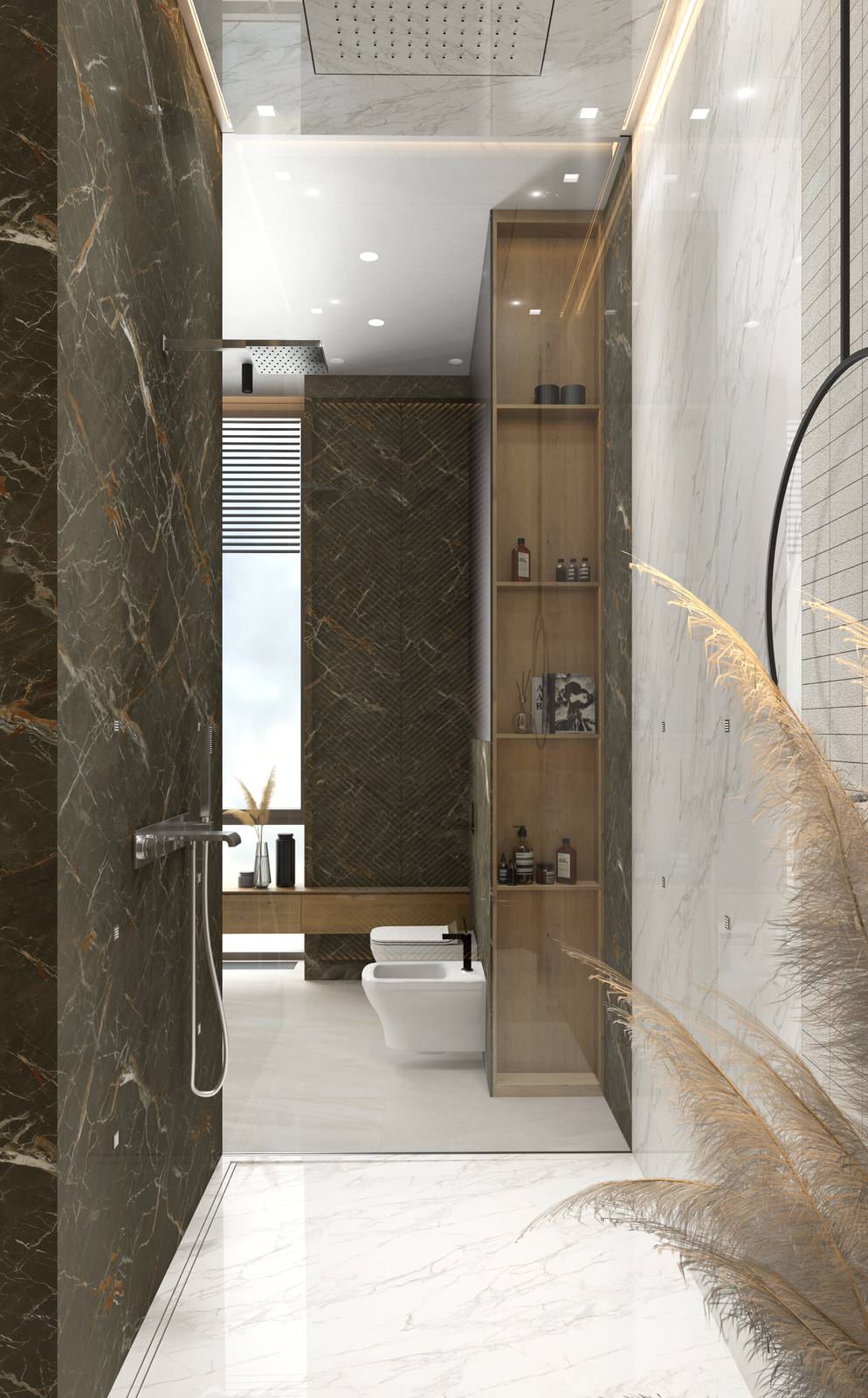 Мансардная ванная, 26 м2