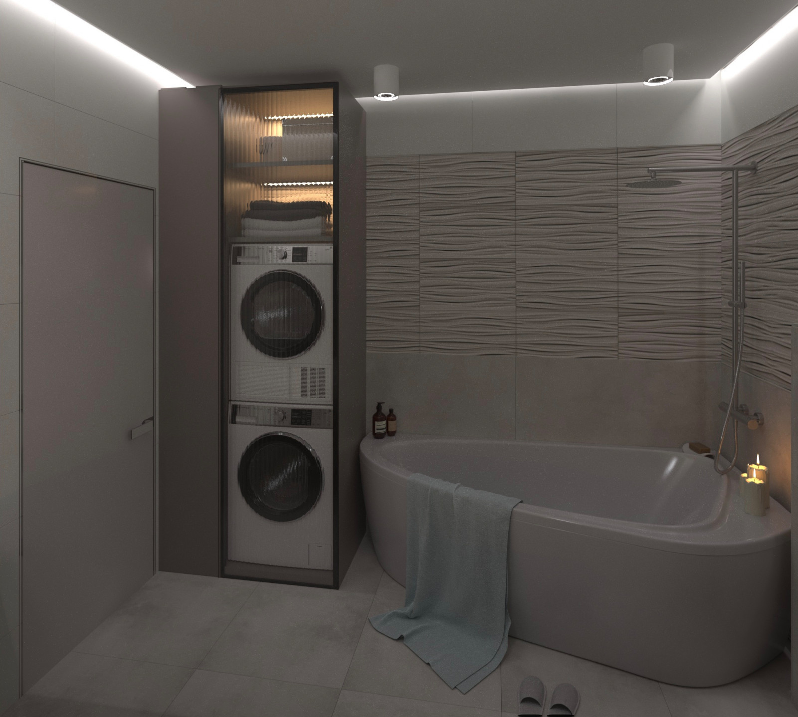 Ванная комната из проекта "StyleHome"