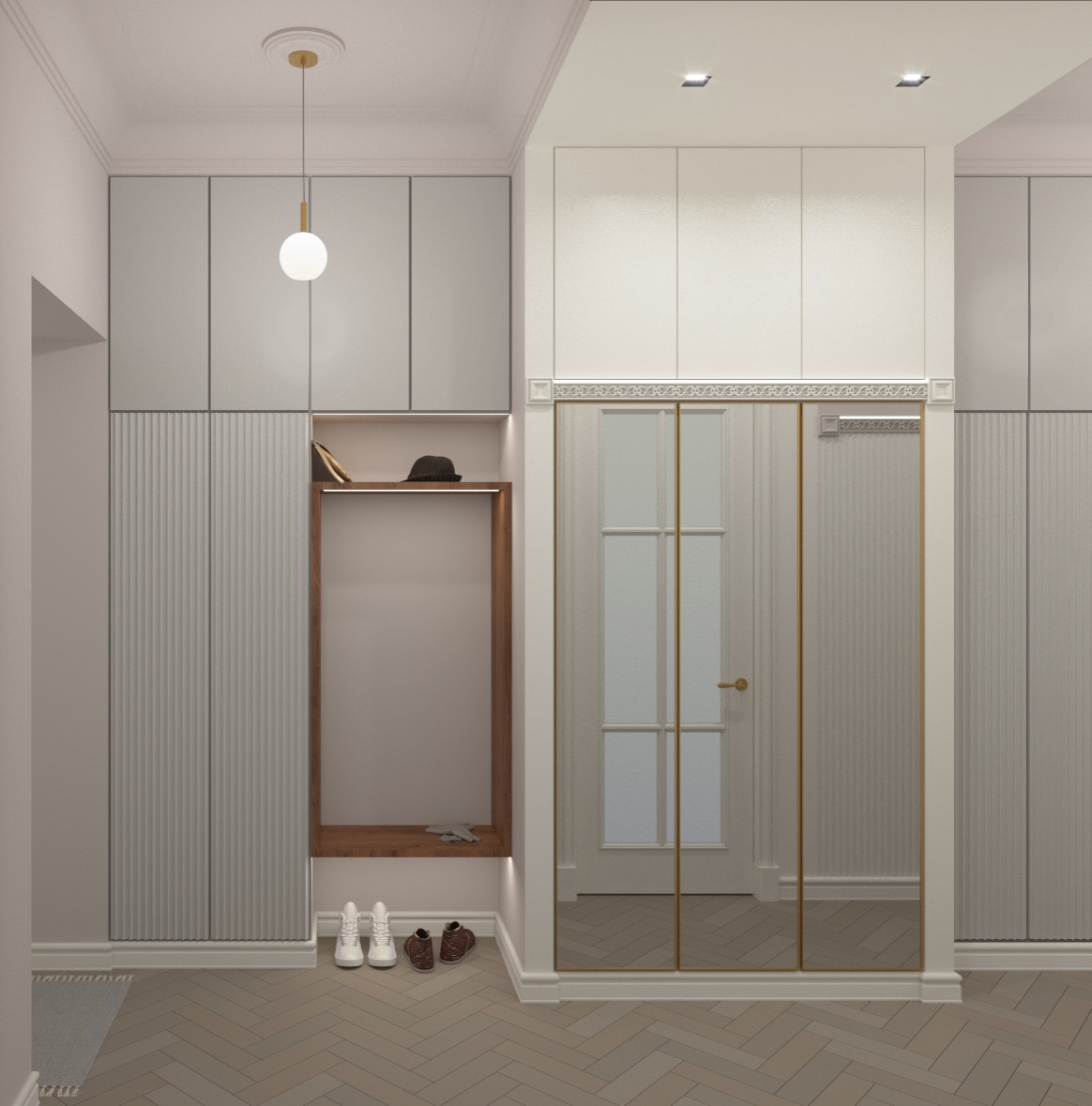 Квартира в лаконичной классике