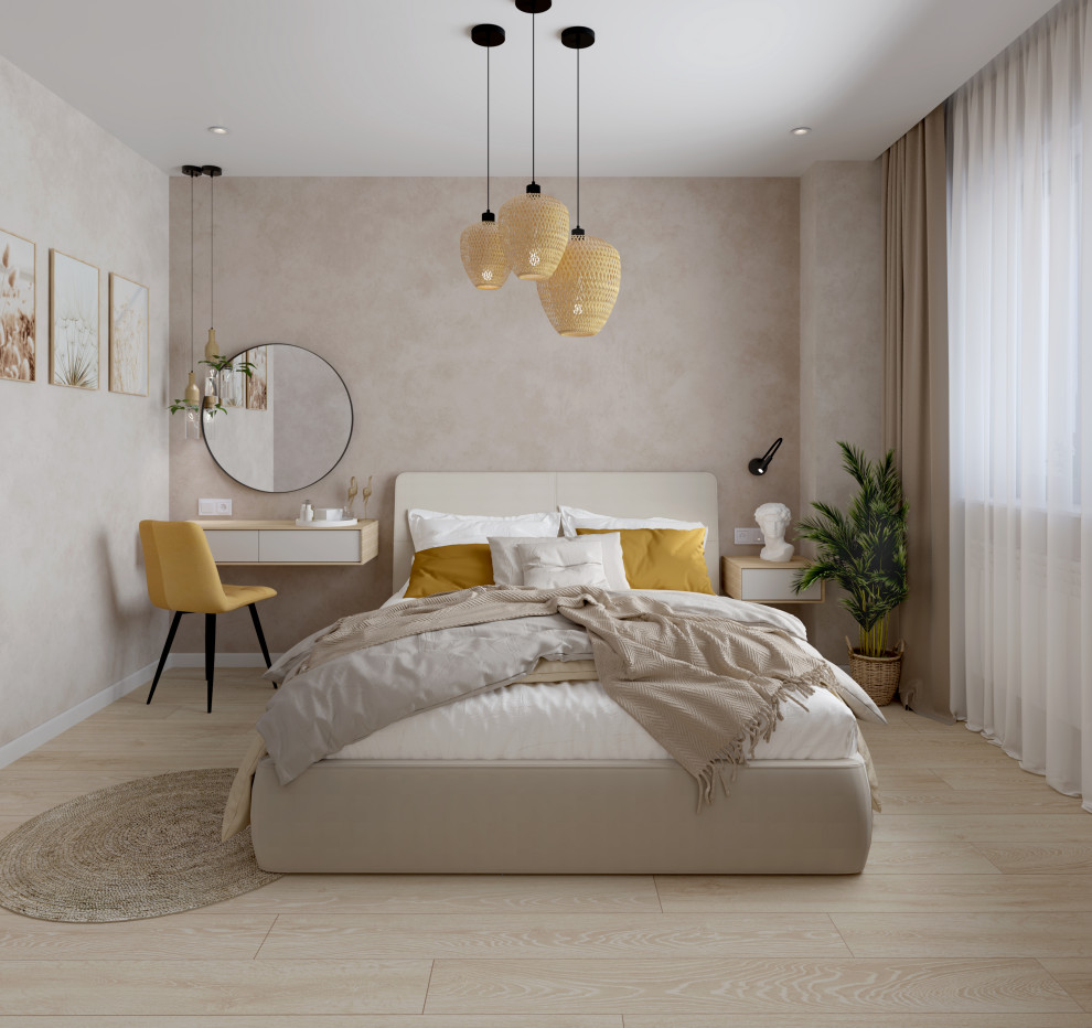 Проект квартиры "Ecoline", спальня