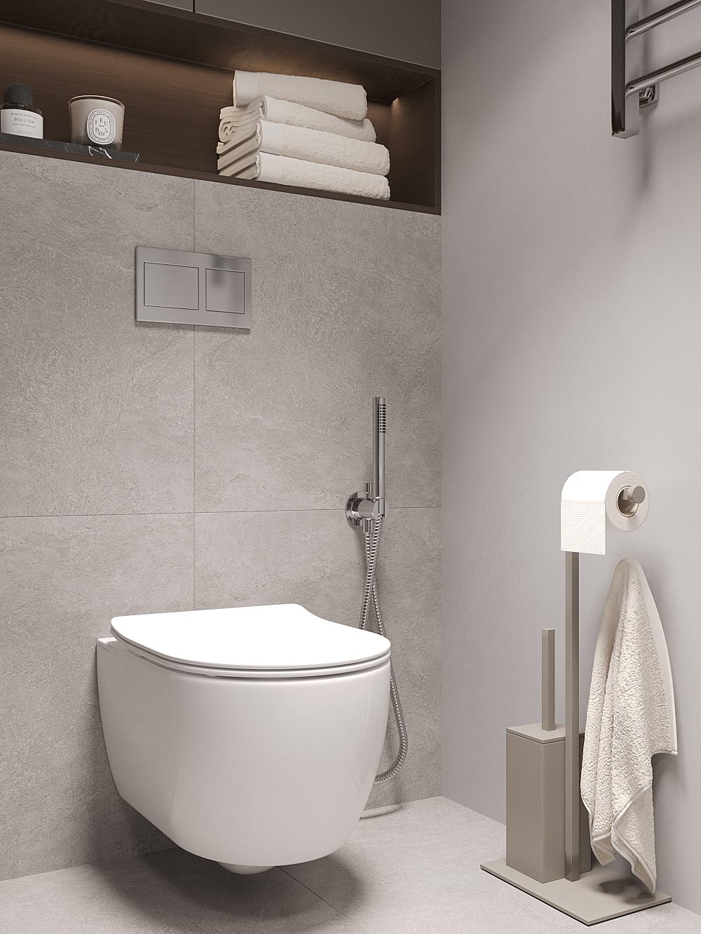 Санузел в современном стиле