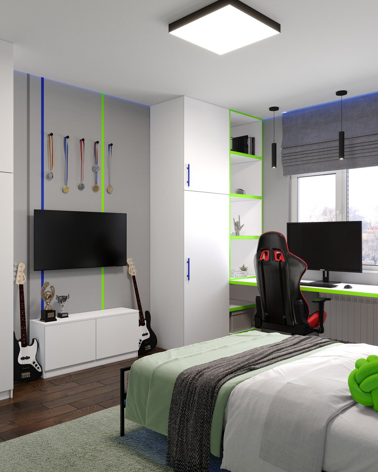 спальня подростка