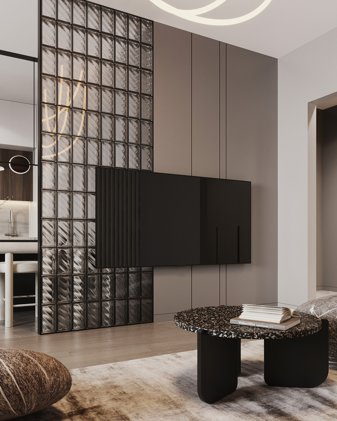 ЖК "Шуваловский" современный интерьер 216 кв.м