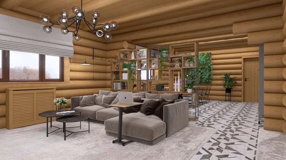 Деревянный дом в Московской области