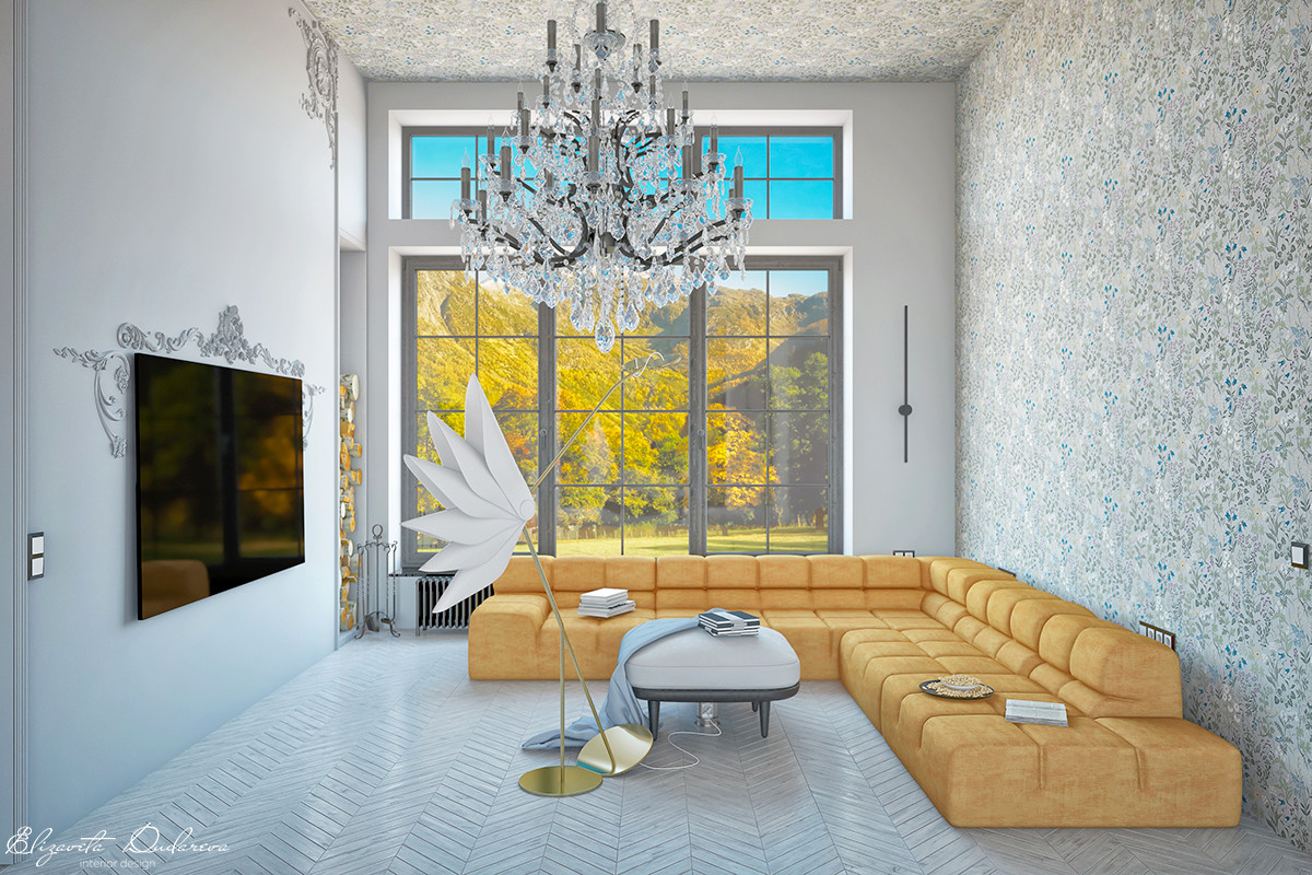 Обложка проекта: Частный дом "Снежная королева"