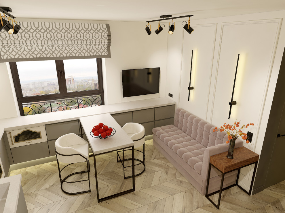 Квартира 47,66 кв. м (в современном стиле)