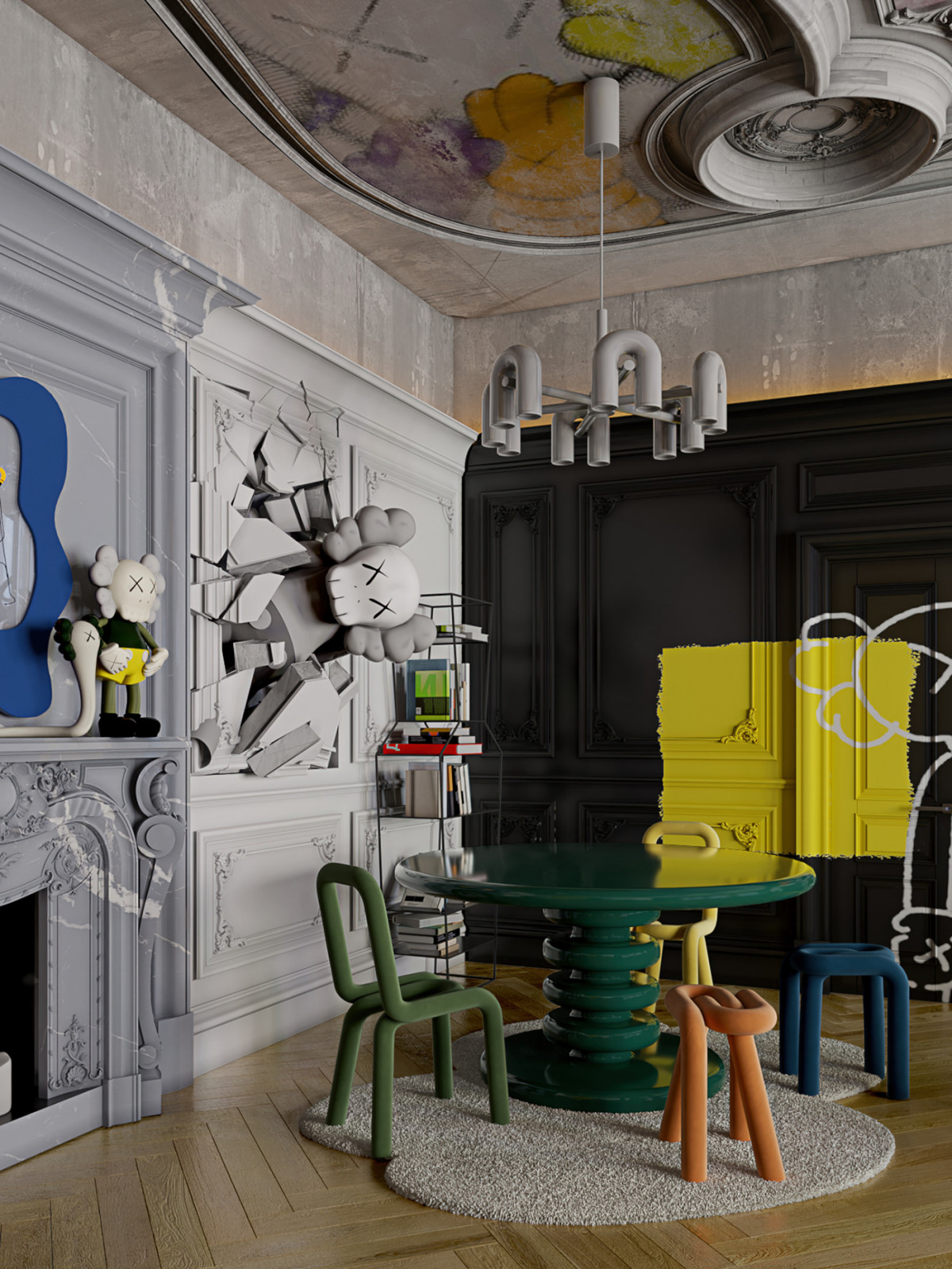 Дизайн апартаментов "FUN BOX"