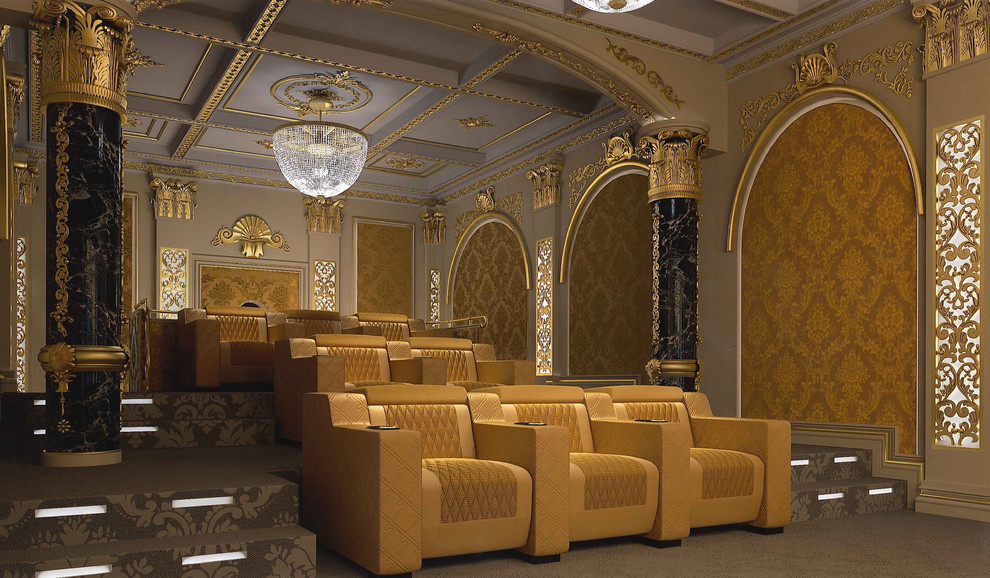 Обложка проекта: Частный Кинозал пос. Сады Майндорфа В4