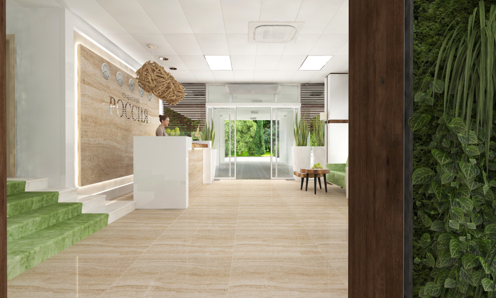 Санаторий (общественные зоны и типовой номер), г. Ялта