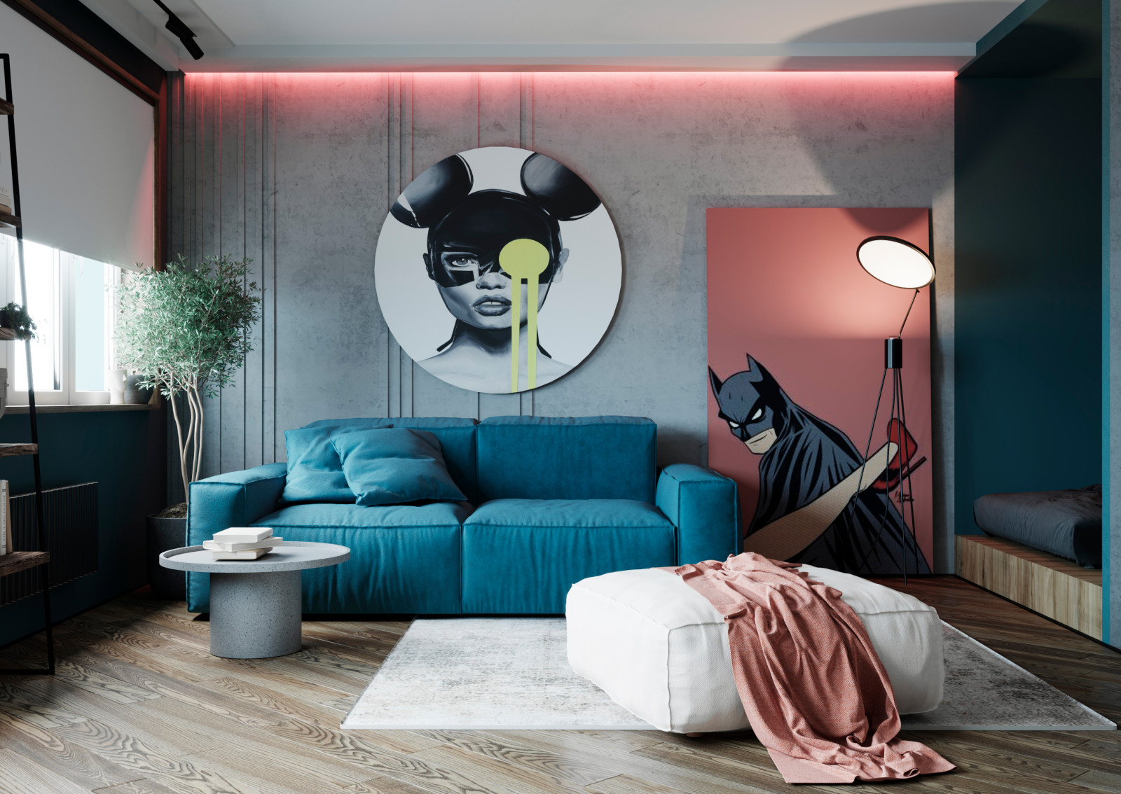 Обложка проекта: ЖК "Сиреневый парк" 41 м2