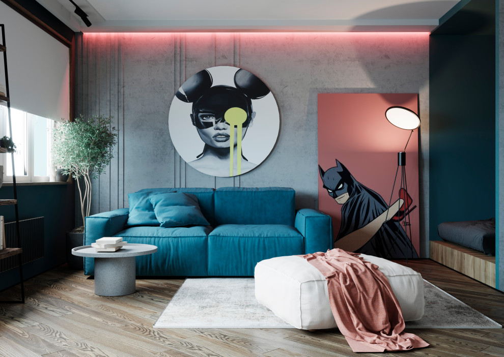 Обложка проекта: ЖК "Сиреневый парк" 41 м2