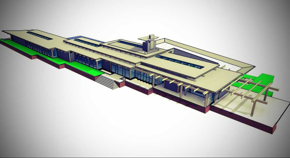 Фахверковая резиденция в горах