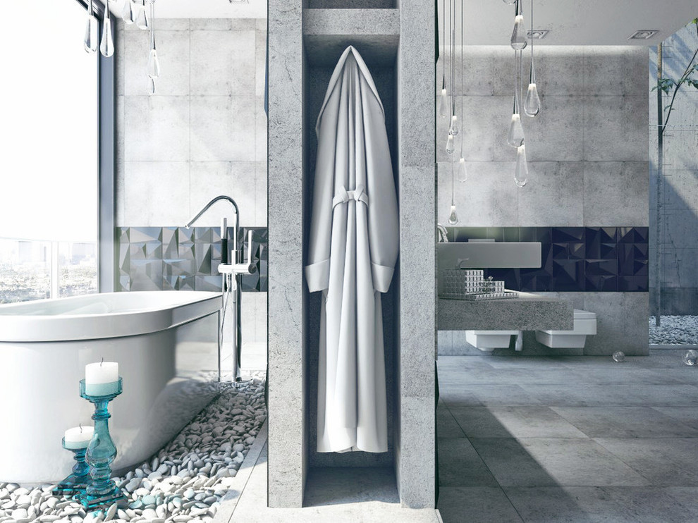 Дизайн ванной комнаты для конкурса PINWIN