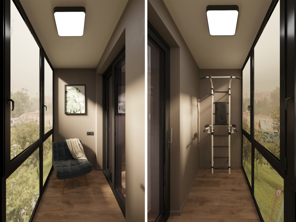 Дизайн проект квартиры в темных тонах