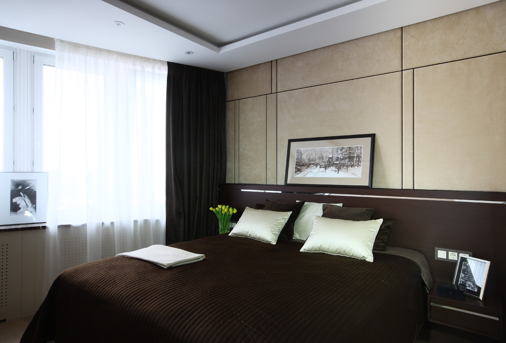 Houzz тур: Мужской интерьер, вдохновленный абстрактной живописью