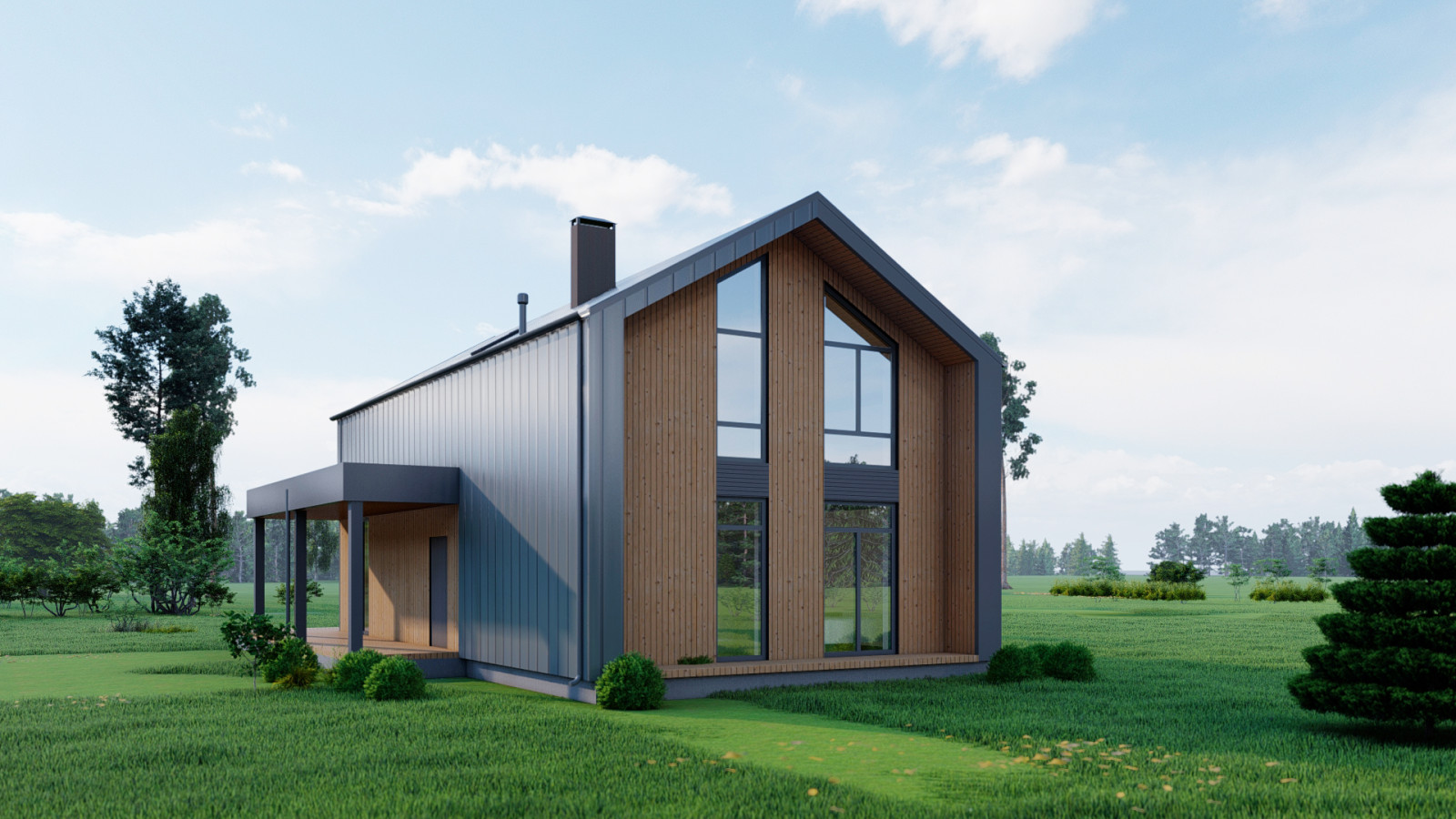 Обложка проекта: Barn House