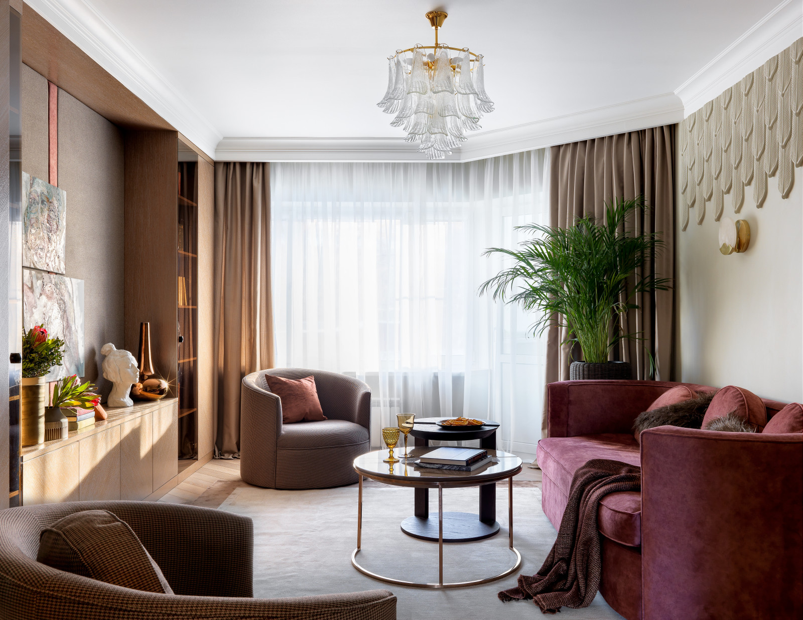 Квартира с яркими акцентами