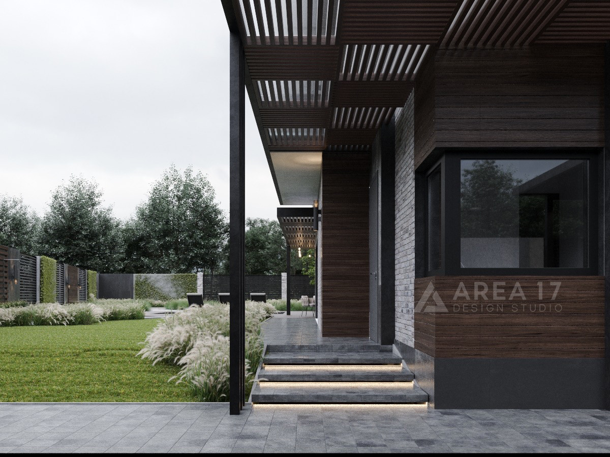 Эскизный проект дома, Весенняя