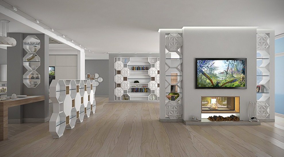 Жилой дом на берегу моря.