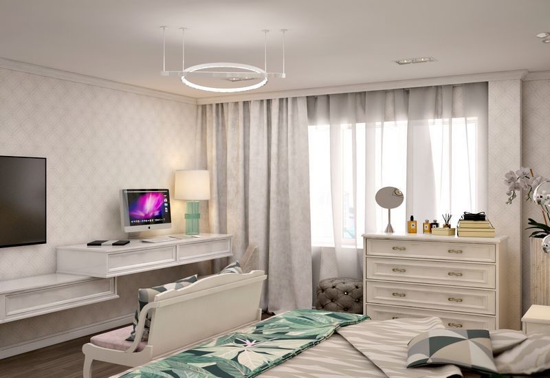 Дизайн-проект 4-х комнатной квартиры в Уфе 100 кв.м.