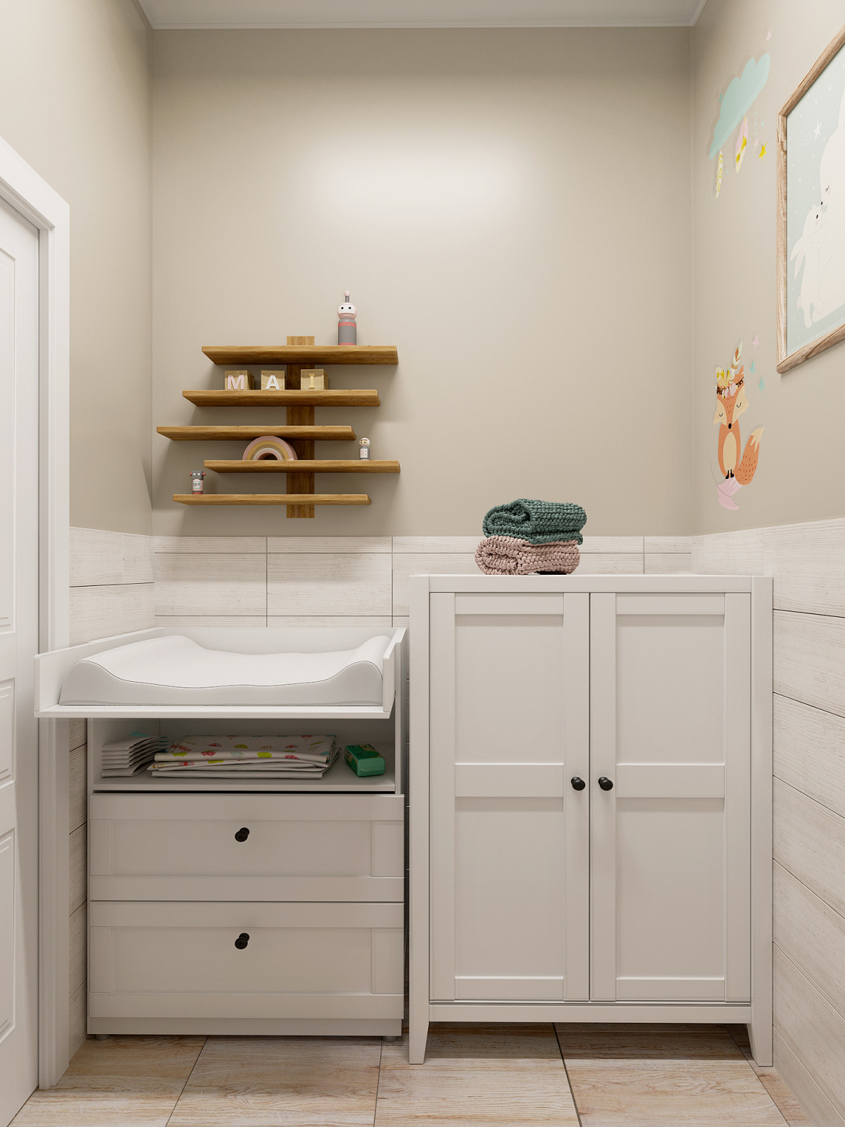 Дизайн-проект детского медицинского центра "Ирис" г. Долгопрудный