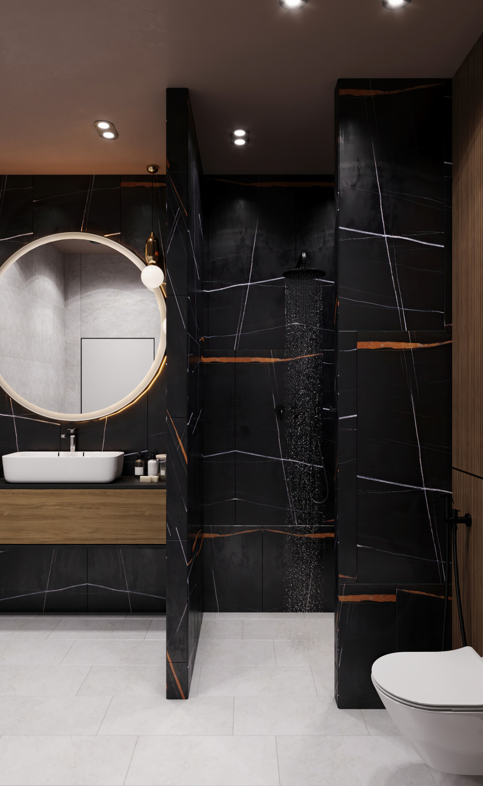 Санузлы в загородном доме