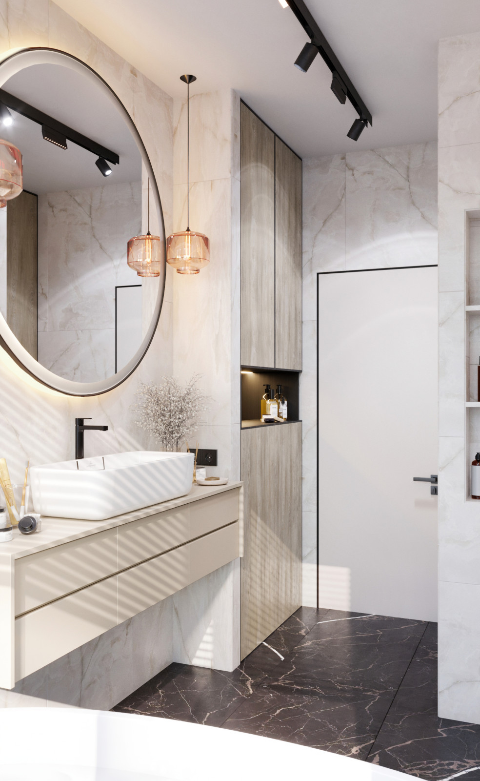 Санузлы в загородном доме