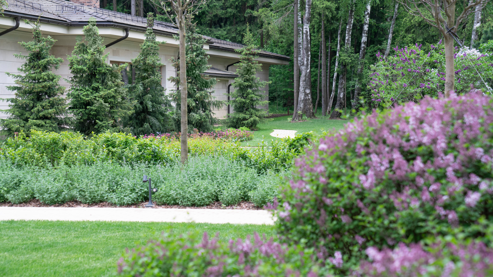 Вилла в стиле Райта. КП "Грибово" 2018 г.