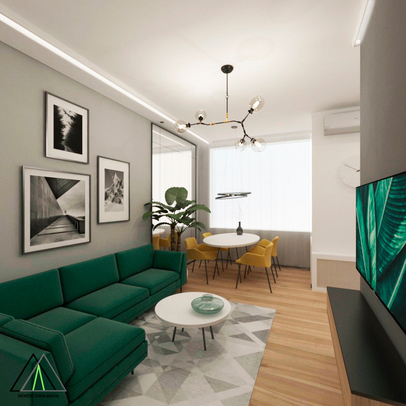 Обложка проекта: Зеленый диван