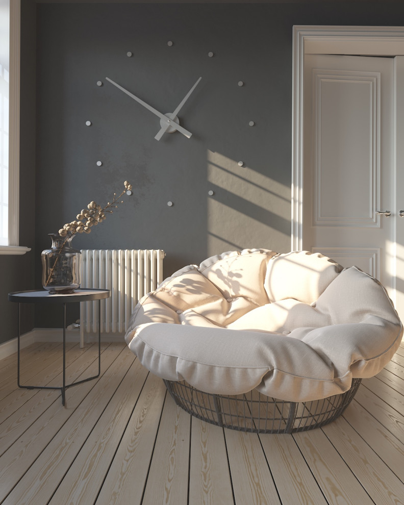 Обложка проекта: Визуализация гостиной комнаты